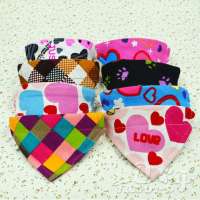 8 colors dog bibs Dog Collar Bandana pet bandana Dog pet triangular bandage /accessories pet products