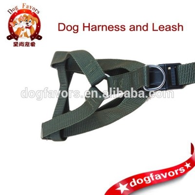 Army green chest rope pet dog harness leash pet rope belt suits wholesale military chest strap