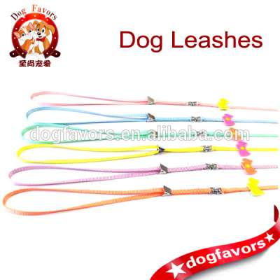 Colorful Dog Leash and Dog Collar All in One, Simple Handy Design