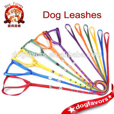 Diamond Color Style Dog Lead Webbing and Harness Combinations