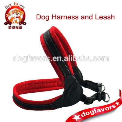 2015 Brand New Fashion Dog Harness with Mesh Fabric and Reflective Nylon Webbing