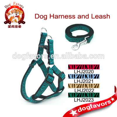 Classic Series 2.0cm zebra lace Dog harness belt