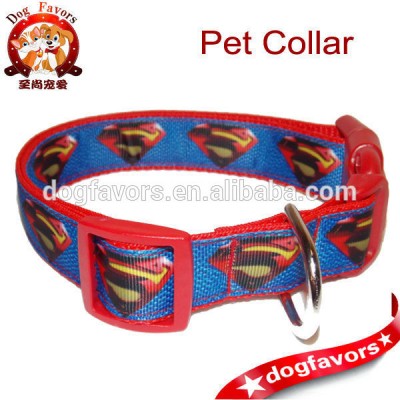 Superman Dog Collar - Ribbon